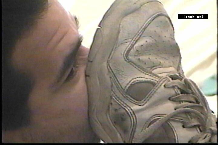 Worshiping my smelly sneaker