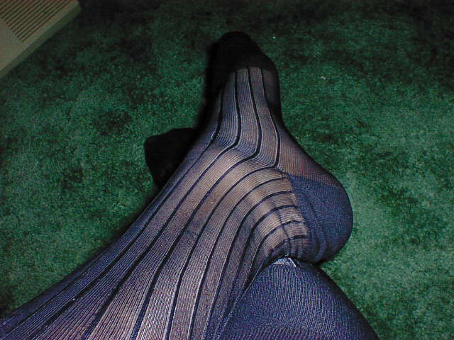 My dress socks are so sweaty