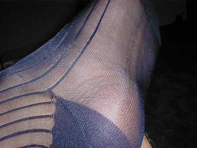 Close up of my socks