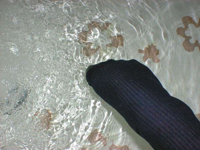 Washing my dress socks